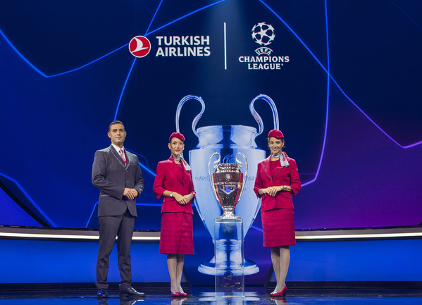 Turkish Airlines is the official sponsor of the UEFA Champions League.
