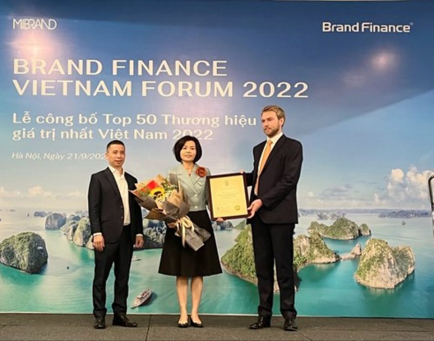Vinamilk recognized as “The 6th Most Valuable Dairy Brand” globally in 2022 by Brand Finance