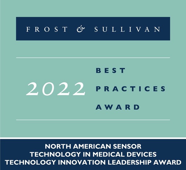 2022 North American Sensor Technology in Medical Devices Technology Innovation Leadership Award