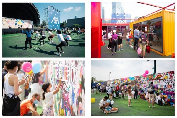 AXA BetterMe Weekend featured a wide variety of elements, including physical and mental wellness, art care, and green lifestyle with a series of extraordinary activities.