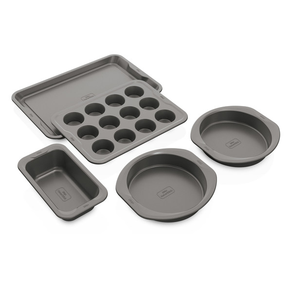 The Ninja™ Foodi™ NeverStick™ Bakeware made with heavy gauge 0.8mm aluminized steel minimizes rusting, resists warping, and is oven safe up to 500⁰F. The Ninja™ Foodi™ NeverStick™ Bakeware made with heavy gauge 0.8mm aluminized steel minimizes rusting, resists warping, and is oven safe up to 500⁰F.