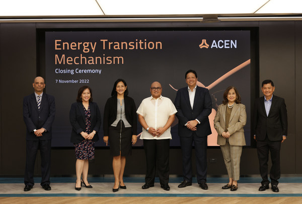 ACEN completes the world's first Energy Transition Mechanism transaction