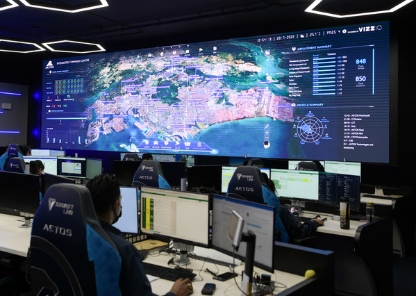 Implementing Singapore's largest 3D digital twin, the AETOS 5G Integrated Command Centre (ICC) offers unified visualisation and real-time monitoring of operations beyond security – enabling businesses to improve security, safety, smart facilities management and sustainability tracking.