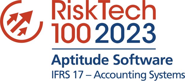 Aptitude named the category award winner for IFRS 17 - Accounting Systems in Chartis 2023 RiskTech100® Report