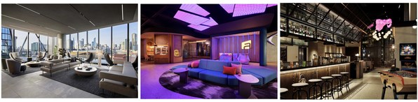 AC Lounge at AC Hotel by Marriott Melbourne Southbank; Re:fuel by Aloft at Aloft Bali Kuta; Bar Moxy at Moxy Osaka Shin Umeda