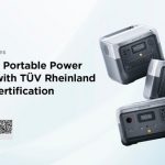 EcoFlow RIVER 2 Becomes the First TÜV Rheinland-Certified Portable Power Station Series
