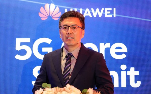 Richard Liu delivered a keynote speech at the 5G Core Summit 2022