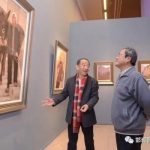 Feng Yuansheng highly praises Han Yuchen’s oil painting and sketching works, which moved many people