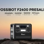 Fossibot Launches F2400 Solar Generator with 2400W High-power and Super Fast Charge