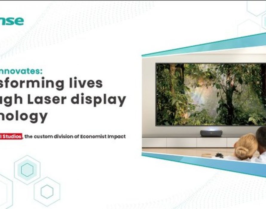 Hisense Launches Laser TV White Paper with Economist Impact, Benefitting Society Through Laser Display Technology