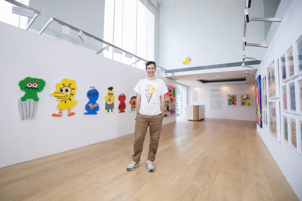 “Friendly Neighbour” Art Exhibition by Jon Burgerman