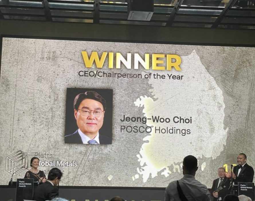 POSCO Group CEO Jeong-woo Choi Won ‘CEO of the Year’by S&P Global