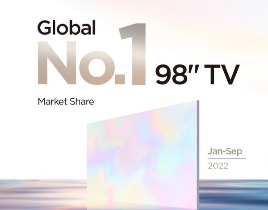 TCL Hits Best Global 98-inch TV Market Share