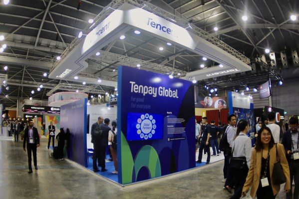 Tenpay Global showcase at Singapore Fintech Festival 2022