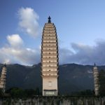 The Qianxun Pagoda, an example of 9th-century pagodas in China