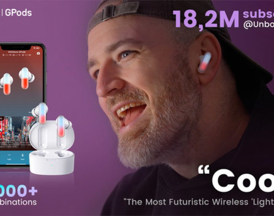 Unbox Therapy: “Cool! GPods Is the Most Futuristic Wireless Light Earbuds