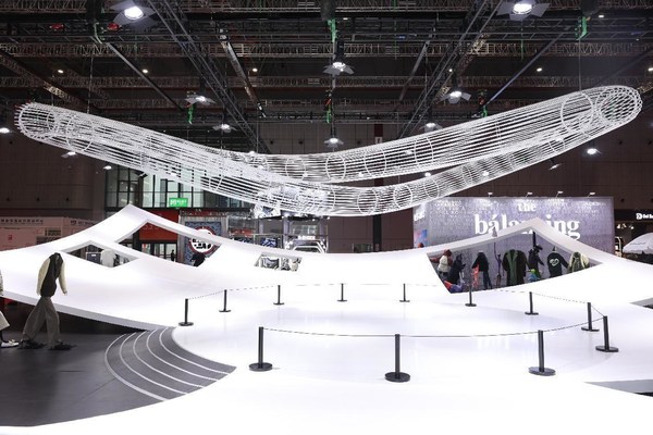 Photo shows the exhibition stand of the Best-Links at the consumer goods exhibition area of the 5th CIIE. Photo shows the exhibition stand of the Best-Links at the consumer goods exhibition area of the 5th CIIE.