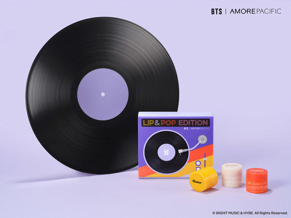Amorepacific and BTS collaborate to release limited-edition set featuring NEW “Butter” Lip Sleeping Mask flavor
