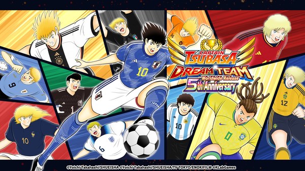 The Captain Tsubasa: Dream Team kicked off its Worldwide Release 5th Anniversary Campaign on December 2nd. Be sure to check out the official website and in-game notifications for more information. Now is a great time to play the game.