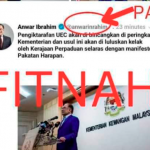 PM’s Dept: Tweet on UEC recognition is fake