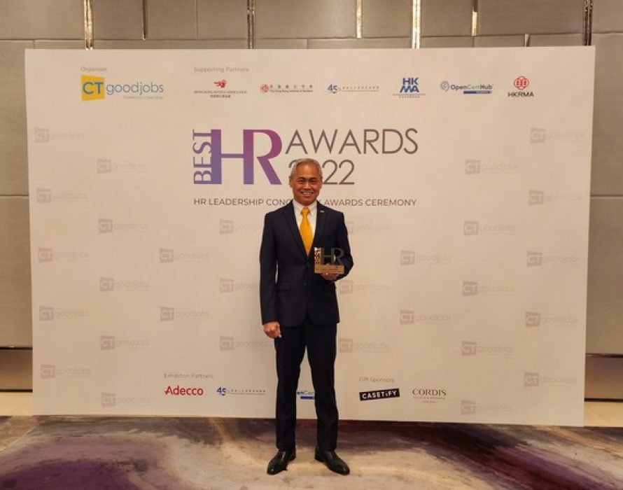 DHL Express Hong Kong bags Grand Award – Employer of the Year and Best People-Focused CXO Award at Best HR Awards 2022