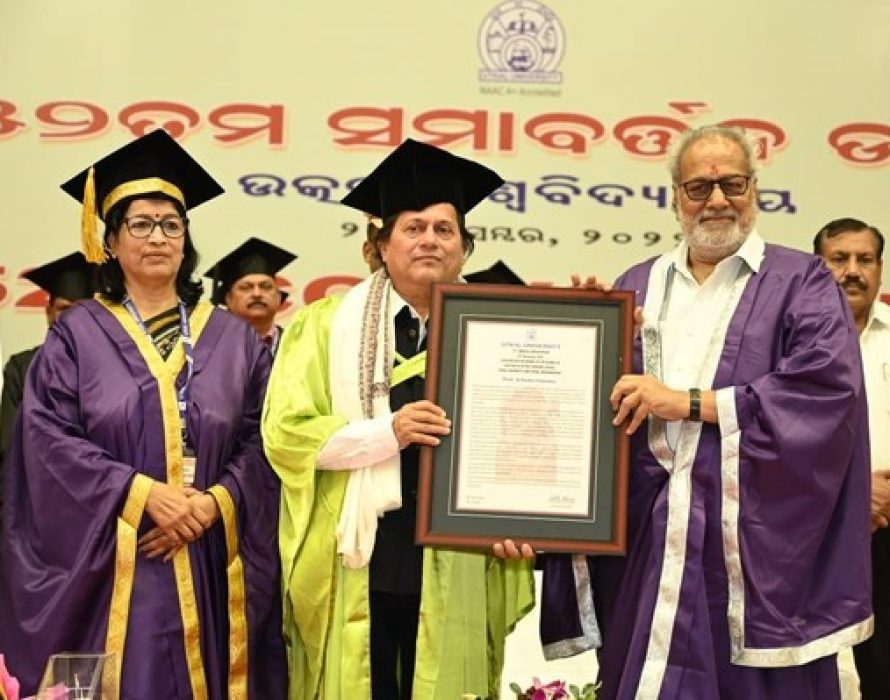 KIIT & KISS Founder Dr. Achyuta Samanta Conferred Honorary Doctorate Degree by Utkal University