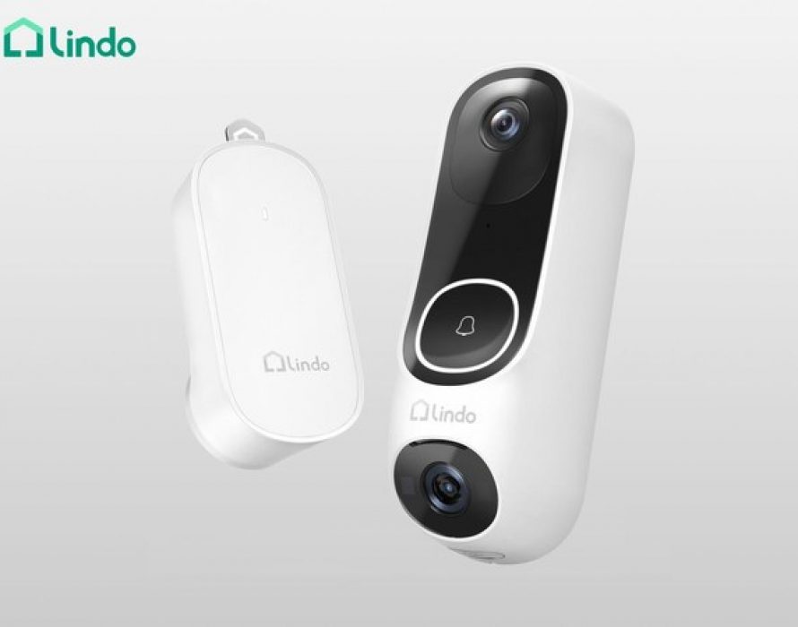 Lindo Announced Upgraded Dual Camera Video Doorbell: Removes Blind Spots of Doorway