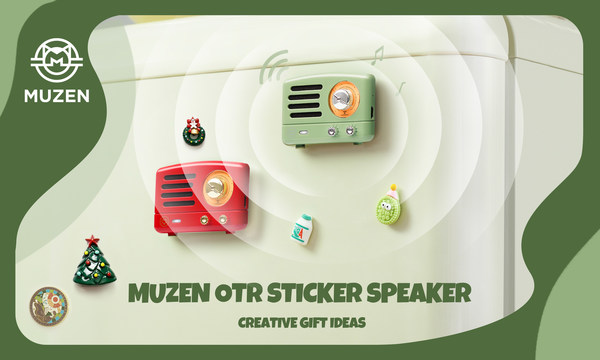 Creative Gift Ideas: MUZEN OTR Sticker Speaker