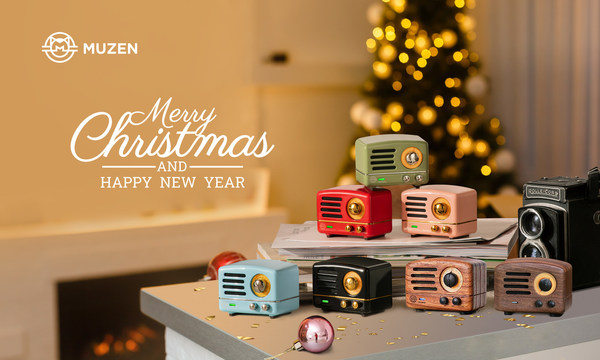 Holiday Gift Guide：MUZEN OTR Metal & Wood Portable Bluetooth Speaker