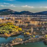 Picturesque winter scenery of Xuecheng District, Zaozhuang