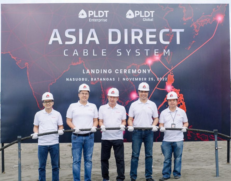 PLDT Bolsters PH Digital Advantage, Completes Landing of Asia Direct Cable System PH Segment