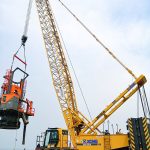 XCMG’s XGC150-IA Crawler Crane Plays Key Role in India’s MTHL Project