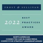 Xperi Connected Car Group Recognized by Frost & Sullivan for the Second Year in a Row