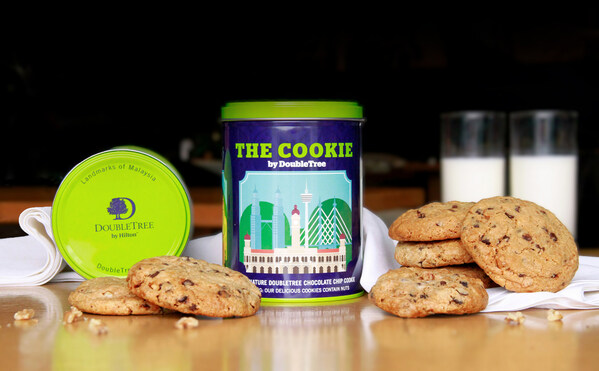 DoubleTree by Hilton Cookie Tin