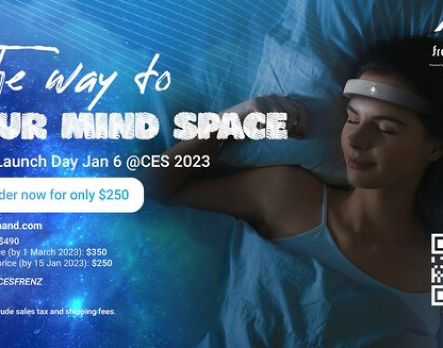 Earable(R) Disrupts Sleep Tech with FRENZ(TM) Brainband Global Launch Event at CES 2023