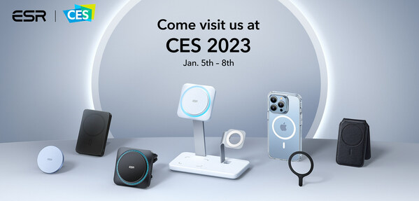ESR Showcases New MagSafe-Compatible Accessories Including CryoBoost™ at CES 2023