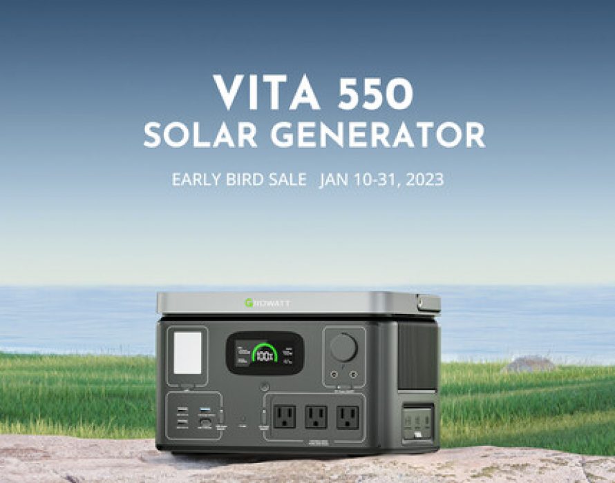 Growatt Redefines Portable Power Outdoors with the Release of VITA 550