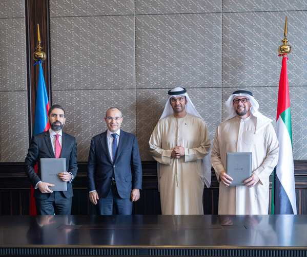 Masdar Partners with Azerbaijan’s SOCAR to Develop Renewable Energy Projects with 4 GW Capacity