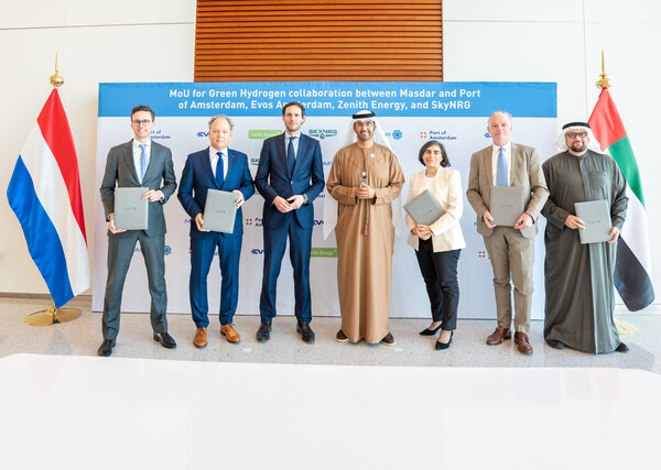 Masdar Signs Agreement to Explore Exporting Green Hydrogen from Abu Dhabi to Europe