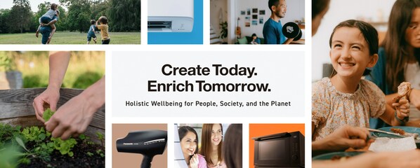 The new brand action tagline aims to enhance people's quality of life and take care of the environment