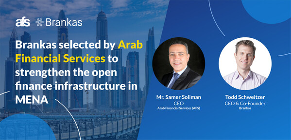 Brankas selected by Arab Financial Services to Strengthen Open Finance Infrastructure in MENA