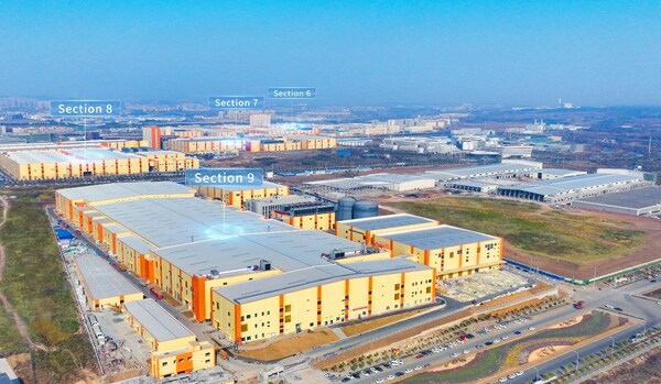 Section 6, 7, 8 & 9 in Jingmen