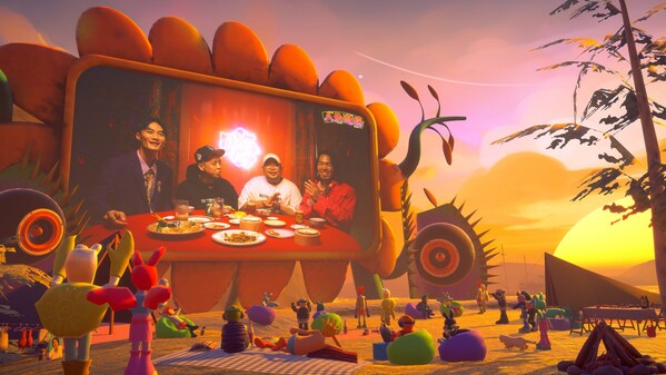 The fans could enjoy different scenes and stages in the music festival to get a closer look of the artists