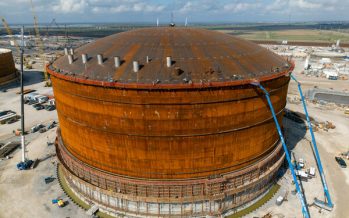 VENTURE GLOBAL ANNOUNCES SUCCESSFUL ROOF RAISING FOR FIRST LNG STORAGE TANK AT PLAQUEMINES LNG