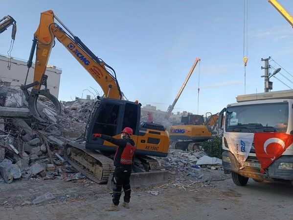 XCMG Machinery Aids Emergency Rescue After Turkey’s Devastating Earthquakes.