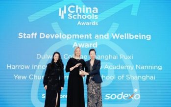 YCIS Shanghai Receives China Schools Awards from the British Chamber of Commerce in China