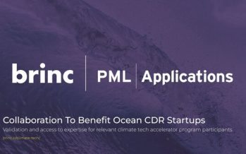 Brinc x PML Applications Commence Strategic Collaboration to Aid Ocean Carbon Dioxide Removal Startups