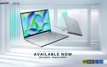 GIGABYTE AERO 2023 Laptops Now Available for Creatives, Delivering a Full Spectrum of Features to Light Up Your Creativity