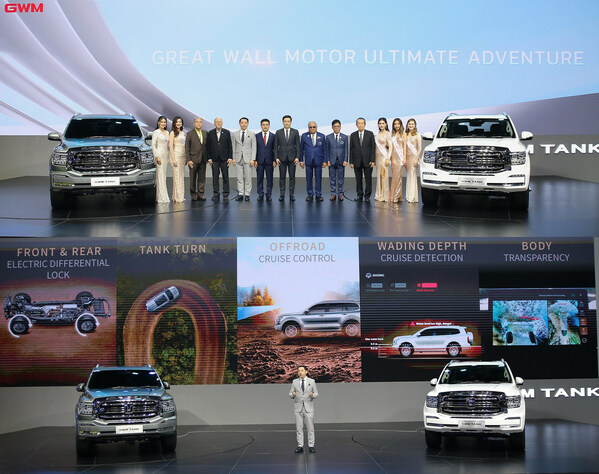 GWM TANK500 HEV Launches in Thailand and Opens Global First Pre-sale GWM TANK500 HEV Launches in Thailand and Opens Global First Pre-sale