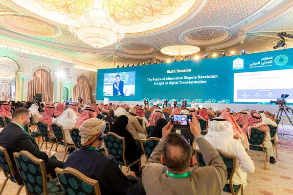 Delegates from across the world convene in Riyadh to take part in discussions on the future of judicial systems and the application of digital technologies in justice.